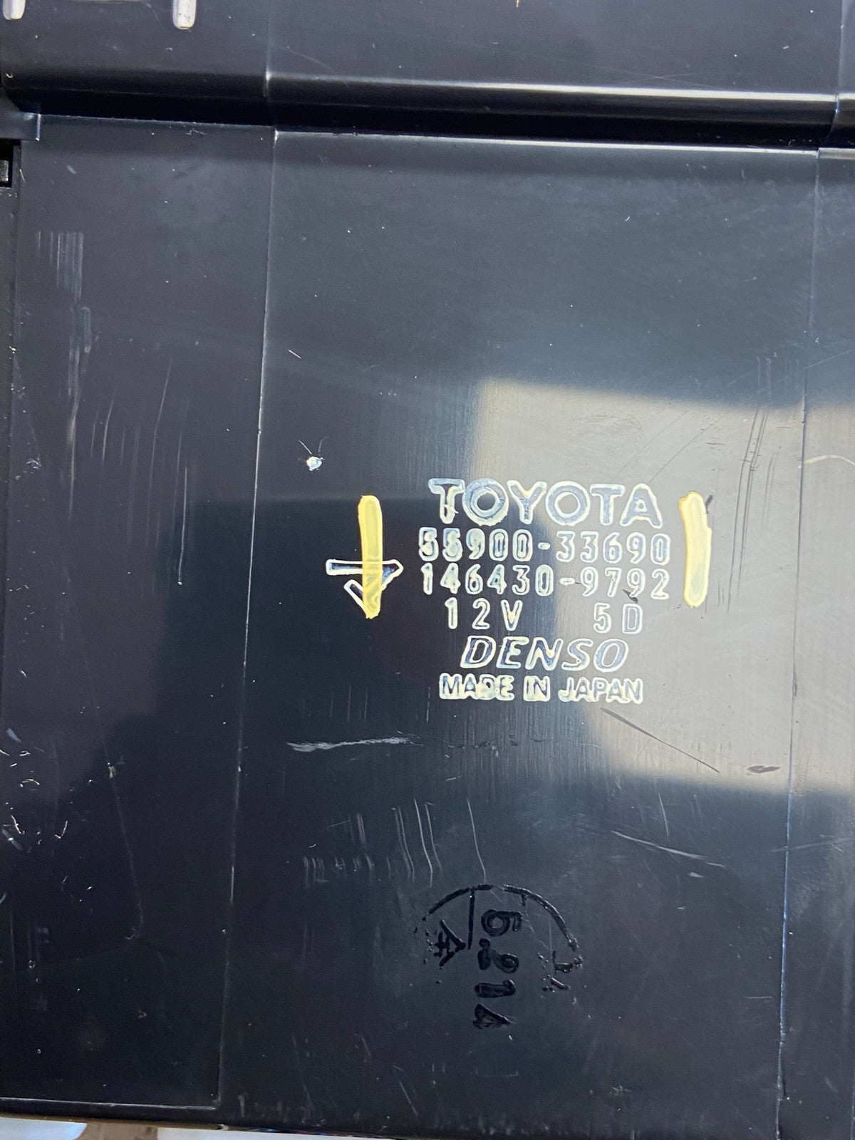 2002 - 2003 Lexus ES300 Center Dash A/C AC Heater Climate Control Unit AH3829 DG5