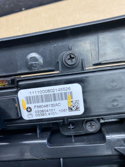 2008 to 2012 Jeep Liberty Dash Climate Temperature Control Radio Bezel AC9134 DG5