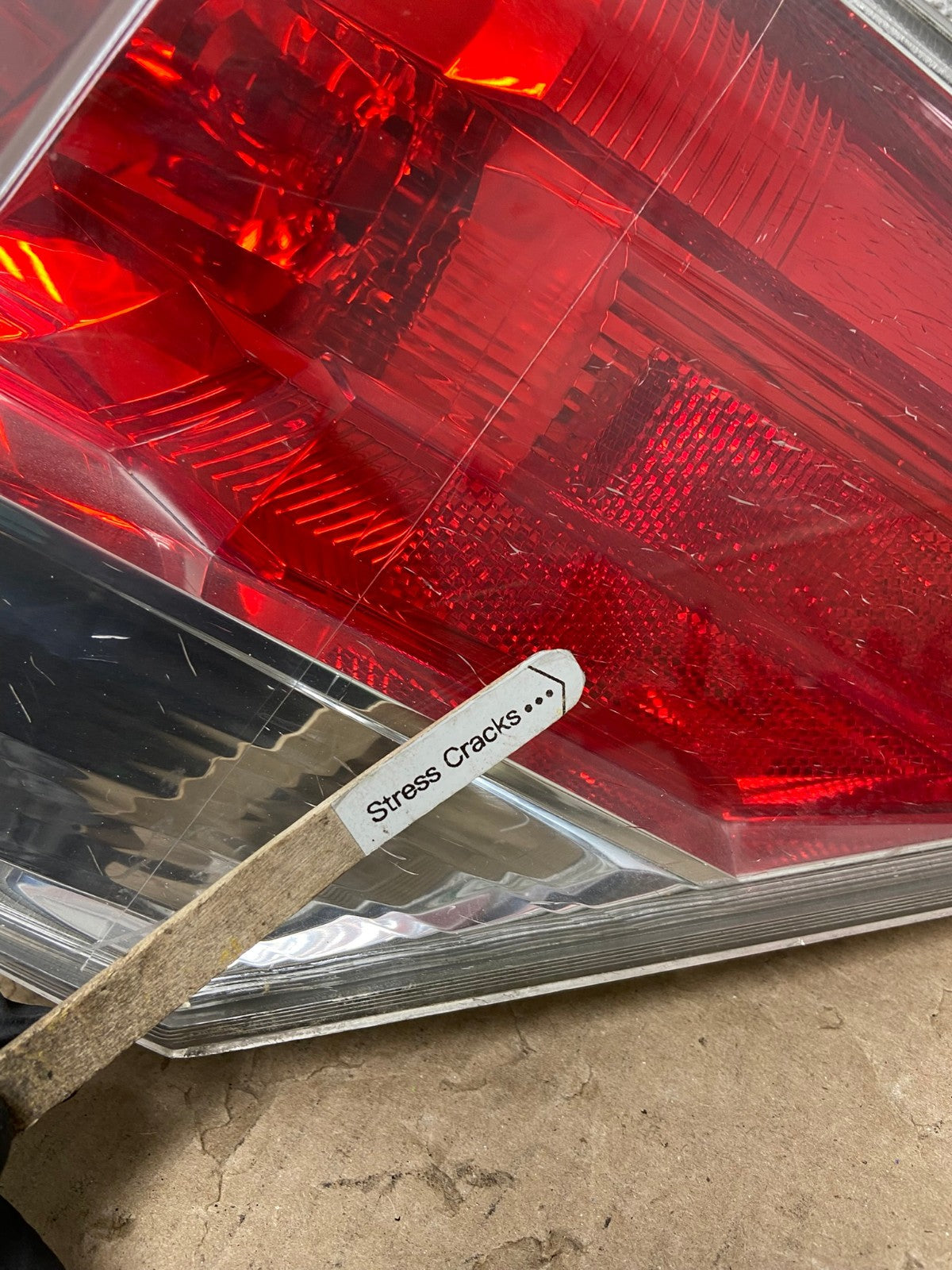 2008 to 2012 Honda Accord Sedan Tail light Right Passenger RH Side AE9774 LK4