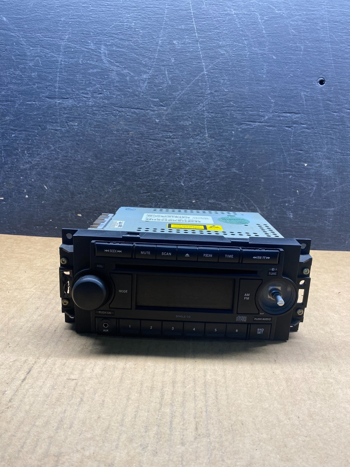 2007-2012 Chrysler Dodge Jeep Ram Radio CD MP3 AUX Receiver AH4980 DG0