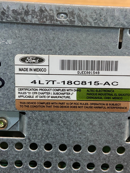 2002 - 2004 Lincoln Navigator Radio Stereo CD Player ae2555 DG6