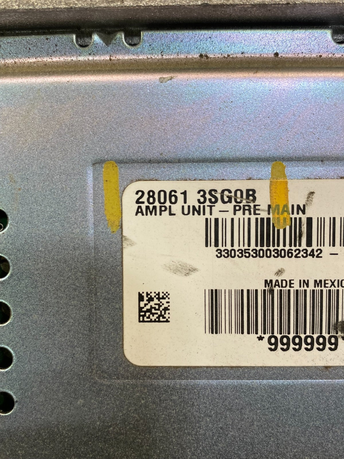 2013–2019 Nissan Sentra Radio Stereo Audio Amplifier Amp Sound aa7657 DG2
