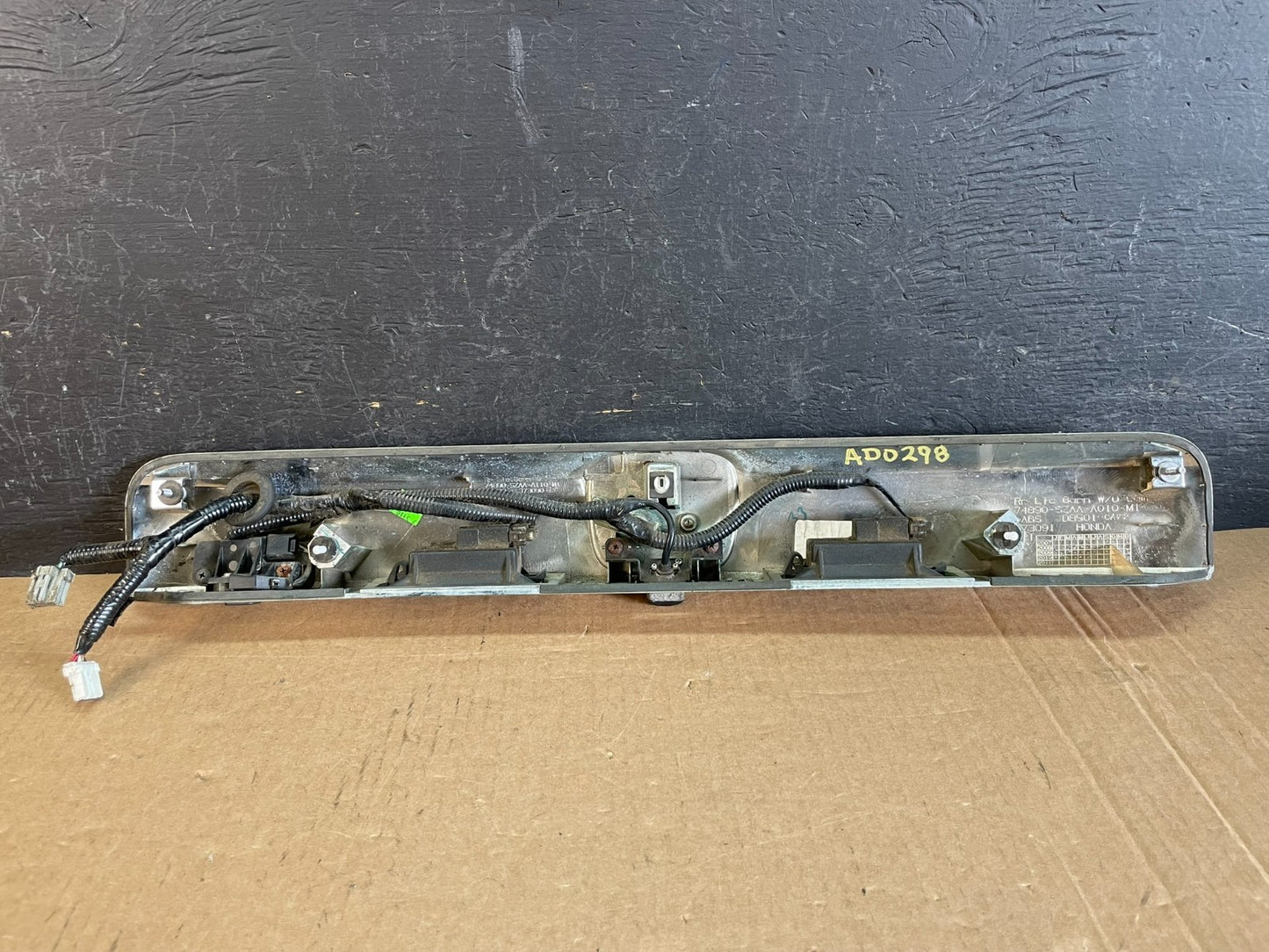 2009-2015 Honda Pilot Tailgate Trunk Handle Bezel Molding Camera AD0298 DG3
