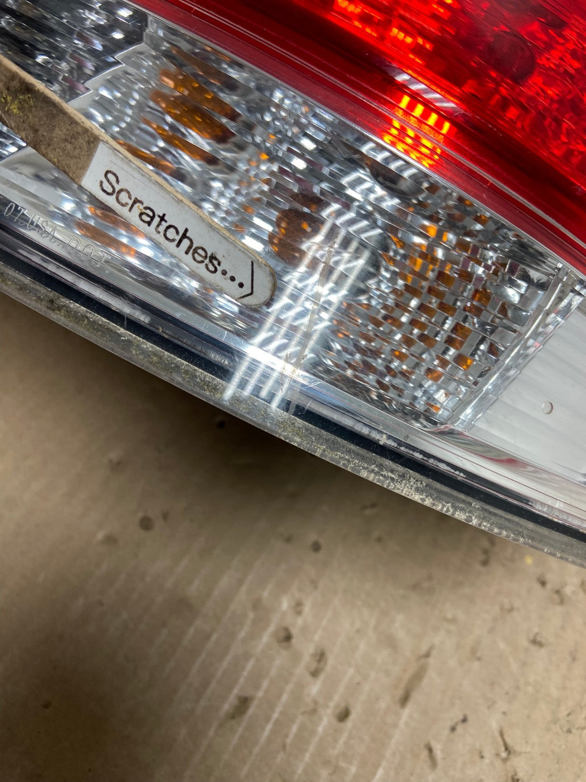 2010 to 2014 Subaru Legacy Right Passenger Rh Side Tail Light AE9814 LK3