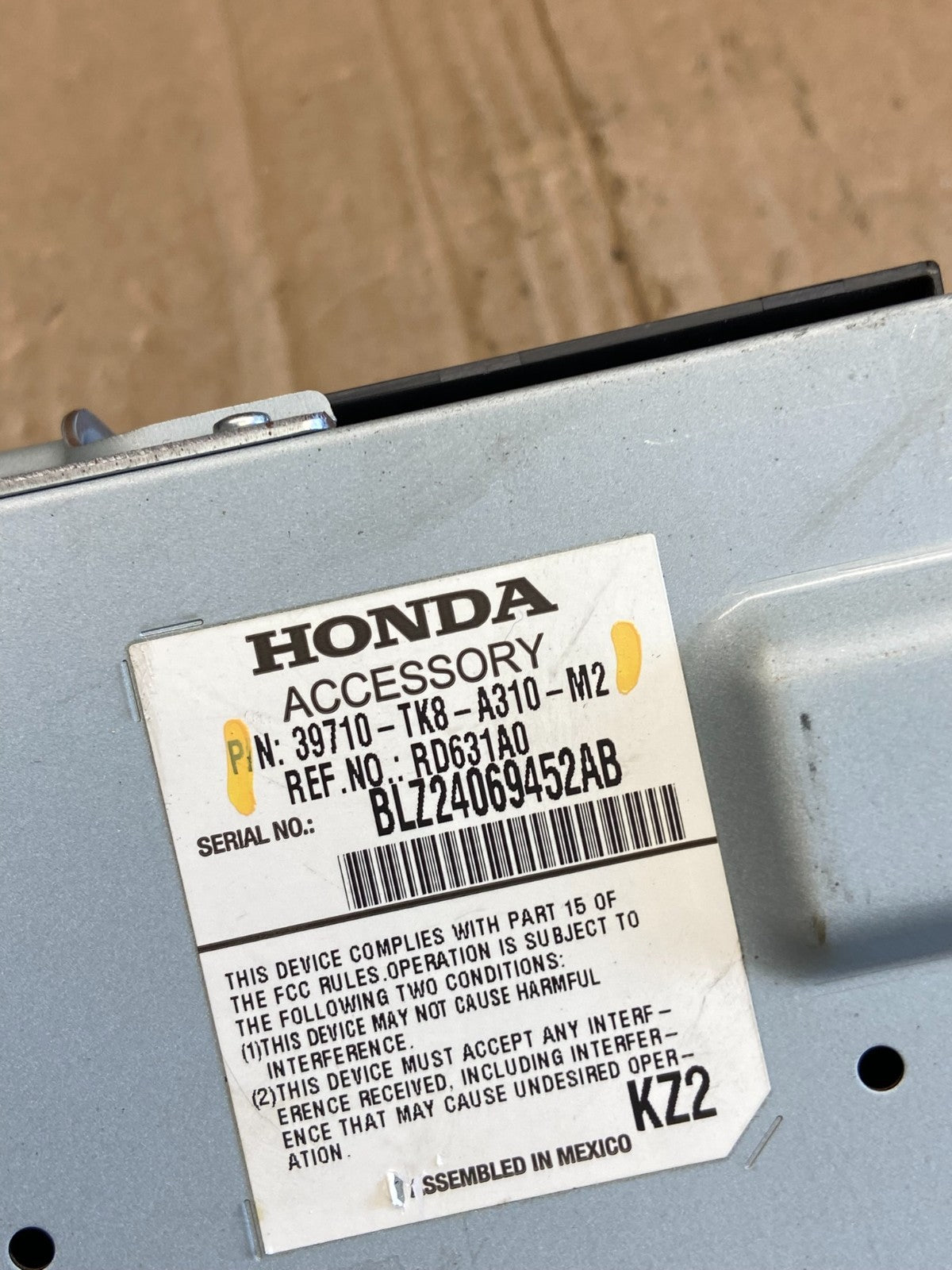2011 2012 2013 Honda Odyssey Speedometer Instrument Cluster Oem AB8935 DG6