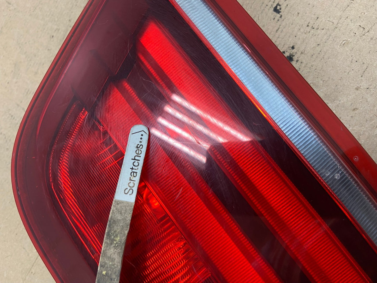 2011 2012 2013 Bmw X5 E70 Right Passenger RH Side Inner Tail Light AF4593 LK3