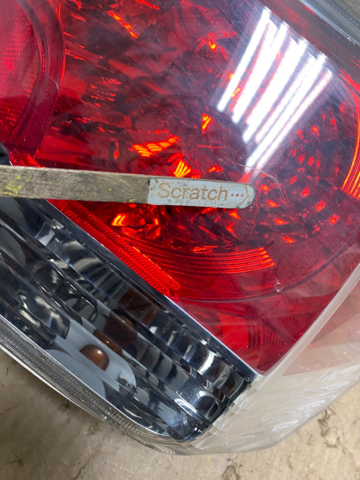 2008 to 2012 Honda Accord Sedan Tail light Right Passenger RH Side X2137 DW3