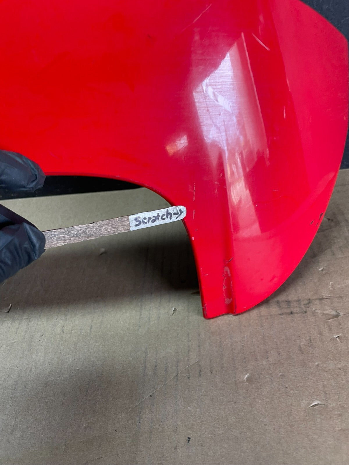 2011 to 2013 Ford Fiesta 5 Hatchback Rear Trunk Spoiler Oem L9162 DG8
