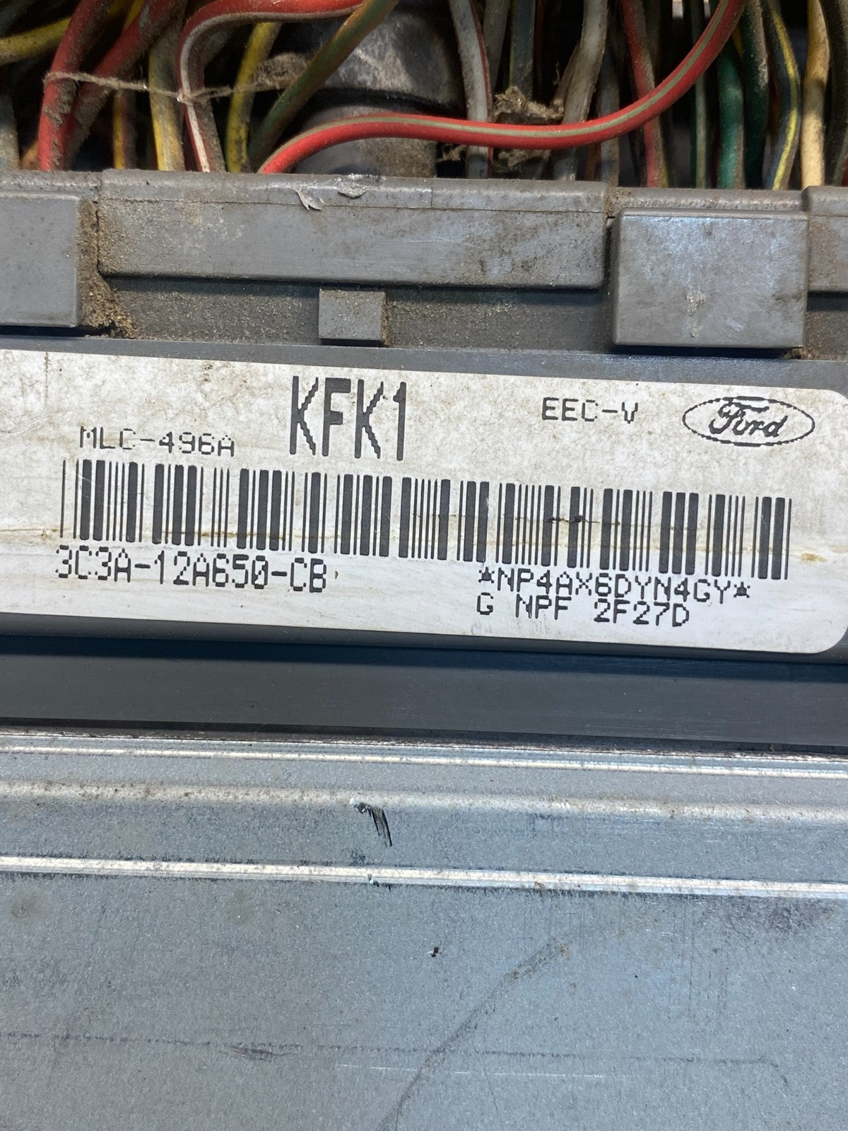 2003 Ford F250 F350 SD 5.4l ECU ECM Engine Computer Module AH4898 DW2