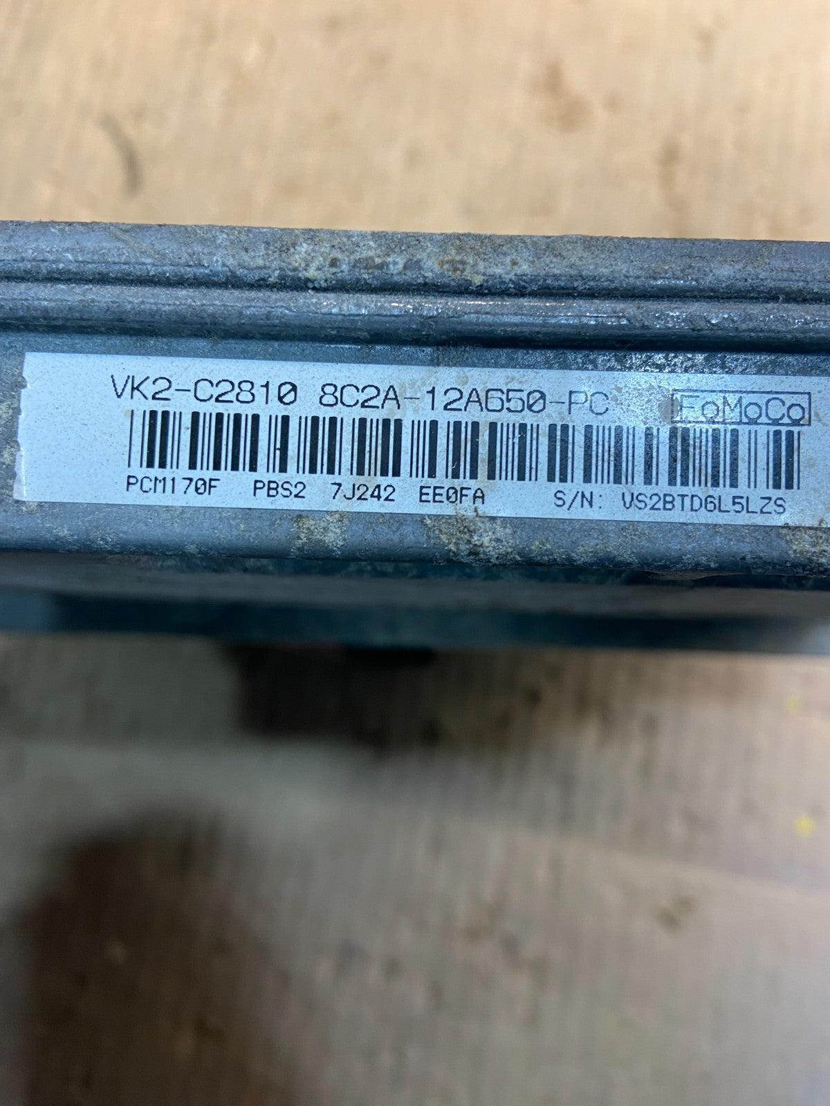 2008 Ford E350 E250 Van 5.4L Engine Control Module 8c2a-12a650-pc Z0685 DG3