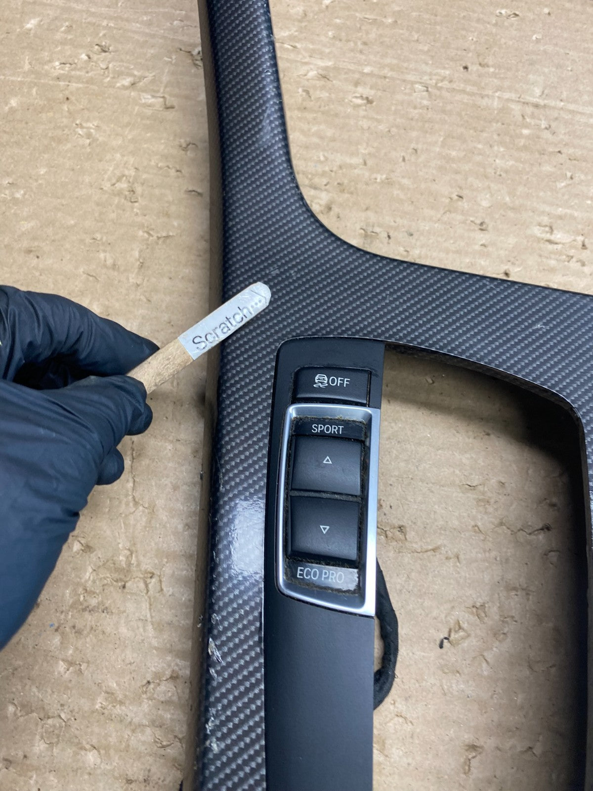 2011-2018 BMW X3 Center Console Shifter Surround Trim Bezel 9184481 AG8480 DG3