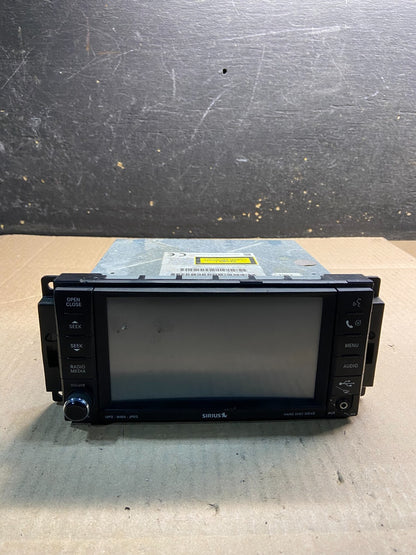 2007 2014 Jeep Dodge Chrysler Screen Display CD Player Satellite Radio z0553DG0