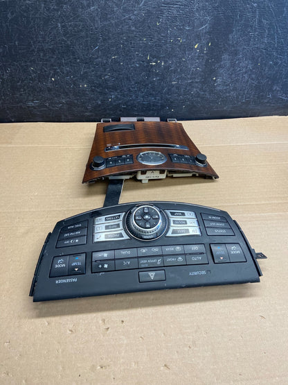 2008 2009 2010 Infiniti M35 Radio Clock Control Panel Plate ag5027 DG2