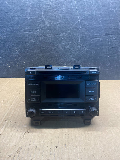 2015 Hyundai Sonata Am Fm Cd Player Radio Receiver AG3772 DG0