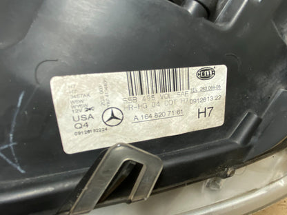 Halogen 2009-2011 Mercedes-Benz ML Class Left Driver LH Headlight AG8274 DW9