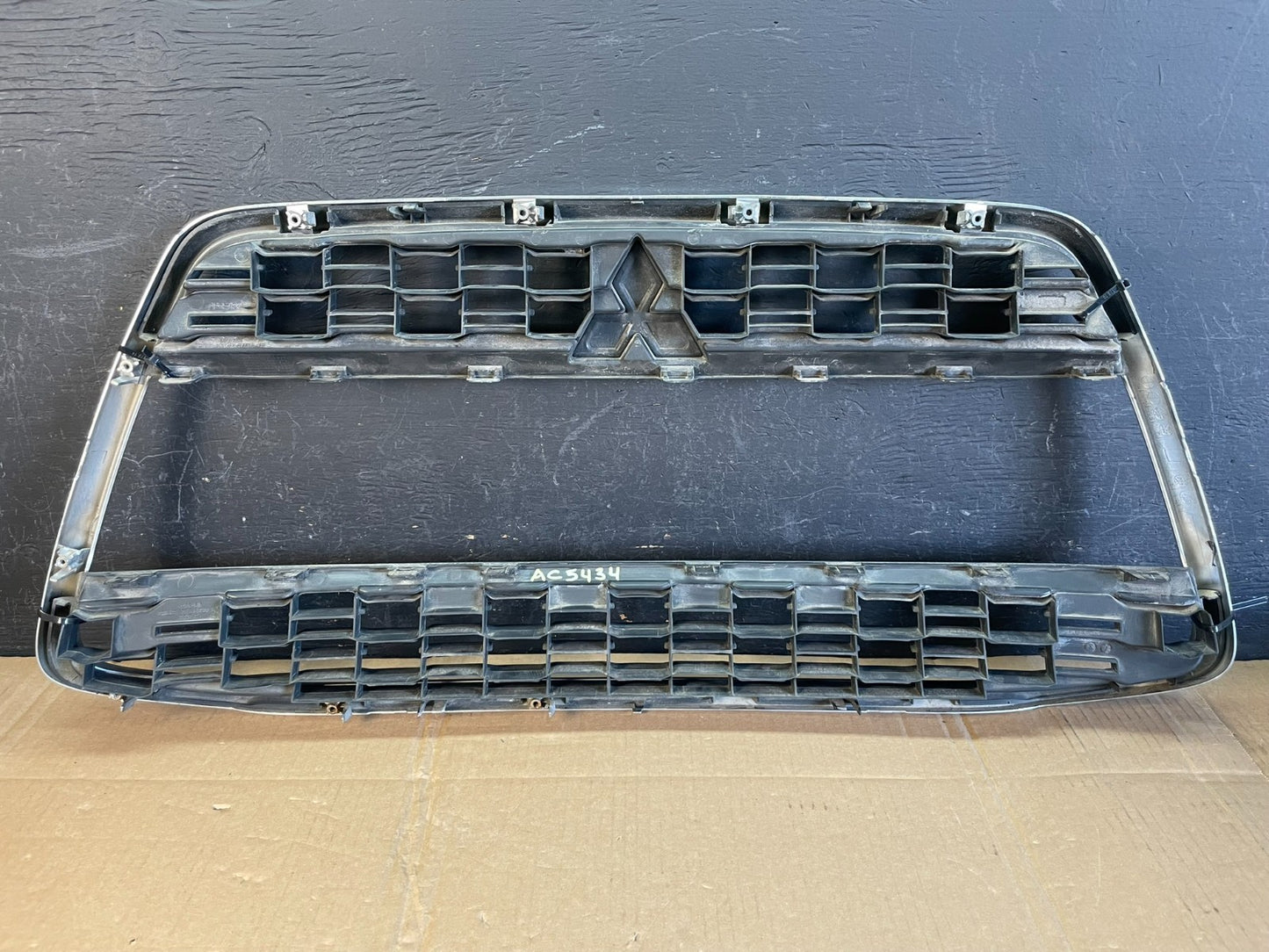 2013-2015 Mitsubishi Outlander Front Upper Lower Set Grille ac5434 DG3