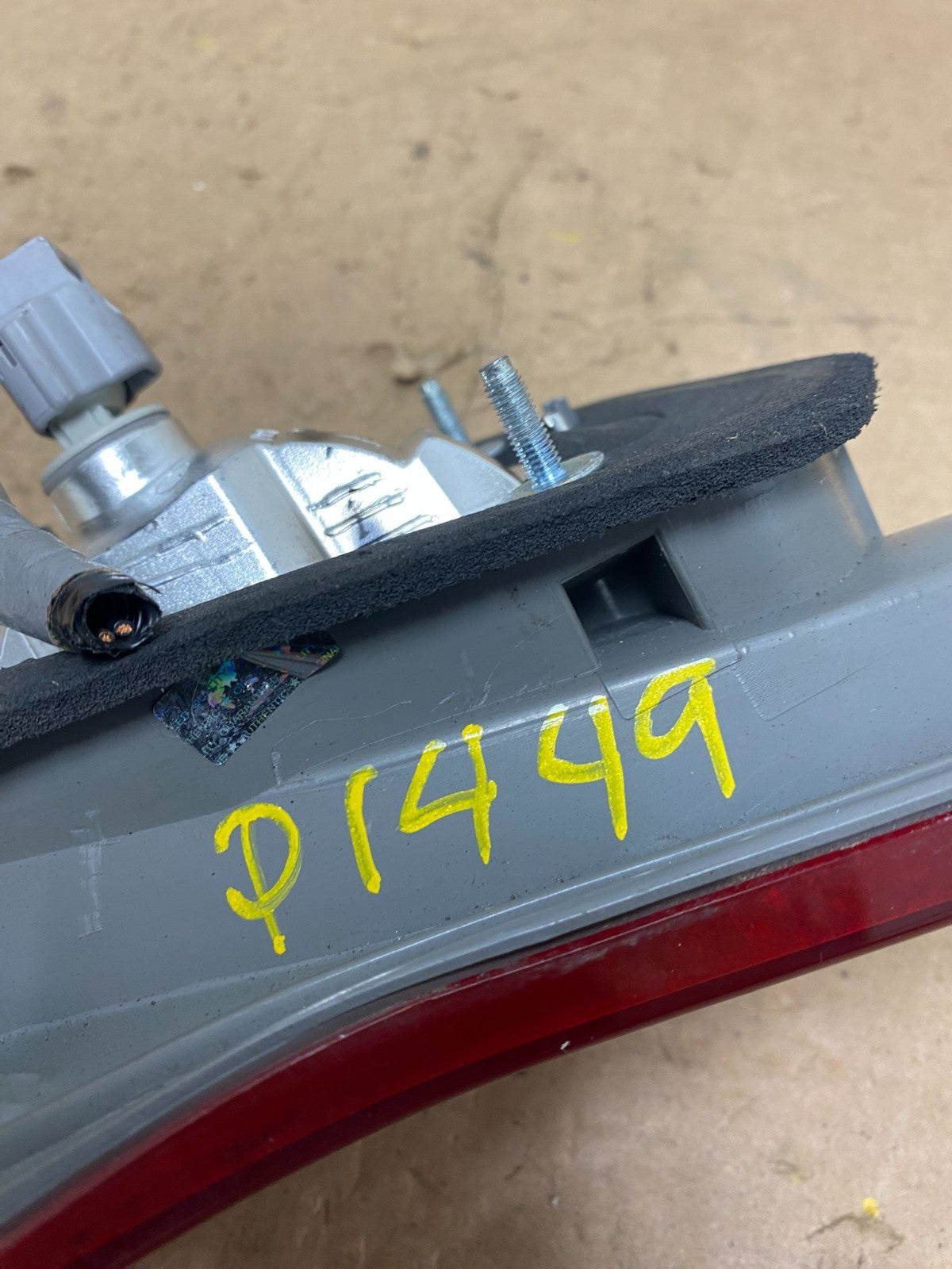 2007 2008 2009 Acura Mdx Right Passenger Rh Side Inner Tail Light Oem P1449 DW9