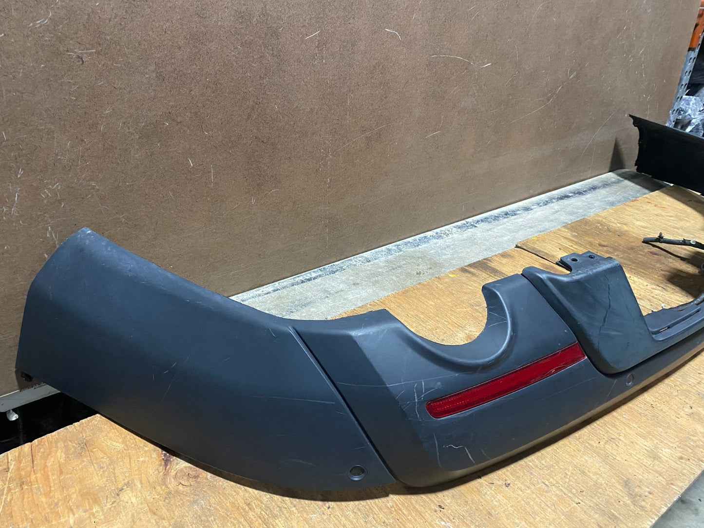 2011 to 2015 Ford Explorer Rear Bumper Cover With Parking Aid V7199 PS1