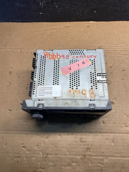 1997 to 2003 Buick Lesabre AM/FM Stereo Cassette Radio AD9626 DG3