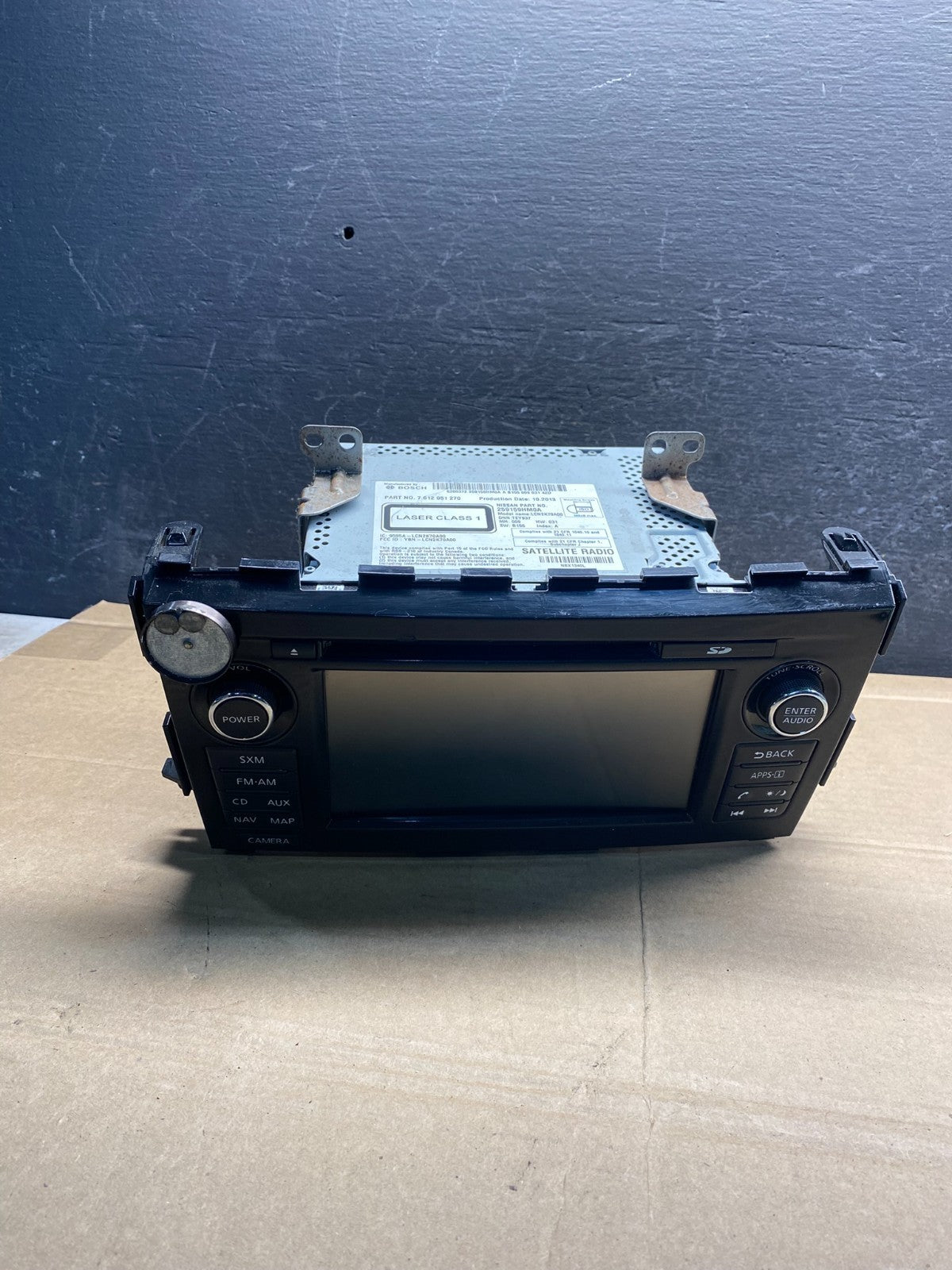 2013 to 2015 Nissan Altima Radio Screen Receiver AM-FM CD Player AE9874 DW0