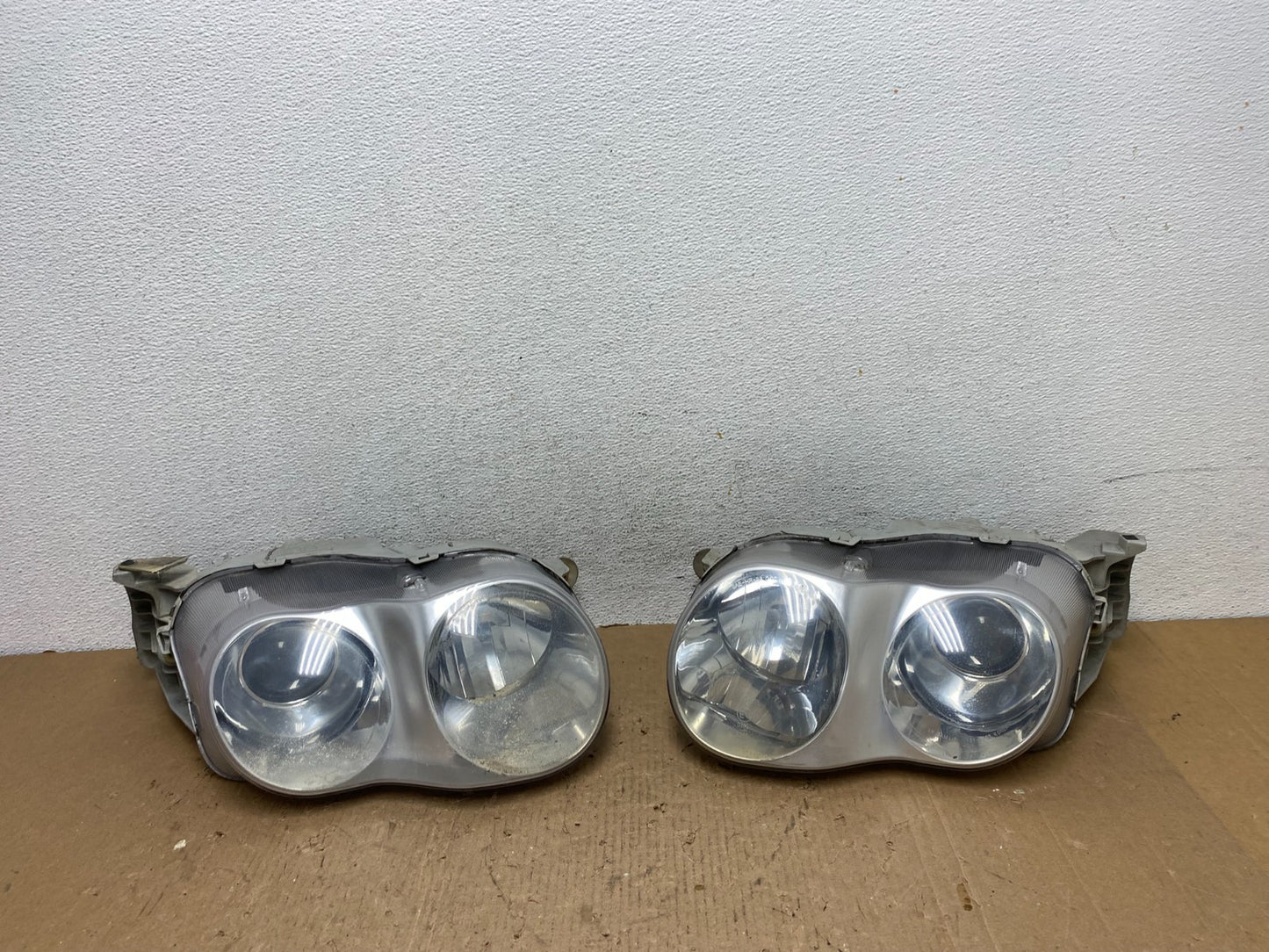 1999 2000 2001 Hyundai Coupe Left+Right Set Halogen Headlights AD8764 DG0