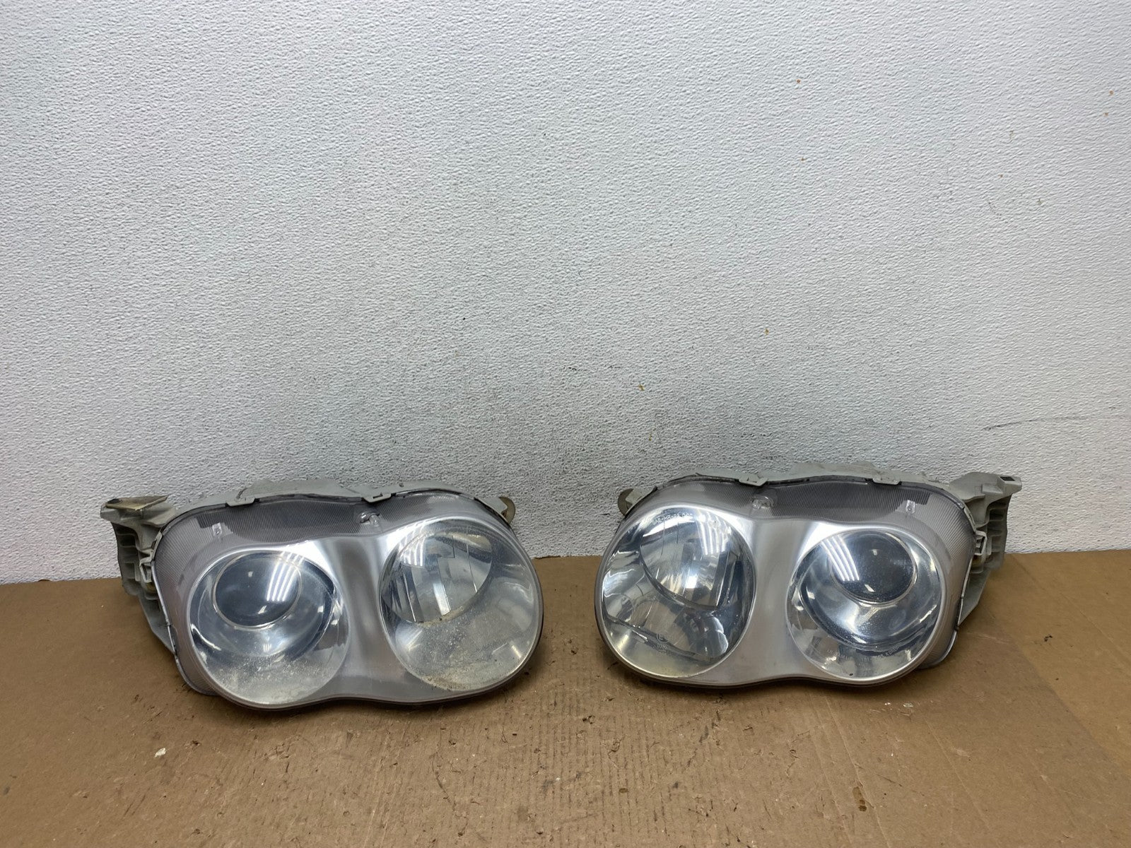 1999 2000 2001 Hyundai Coupe Left+Right Set Halogen Headlights AD8764 DG0