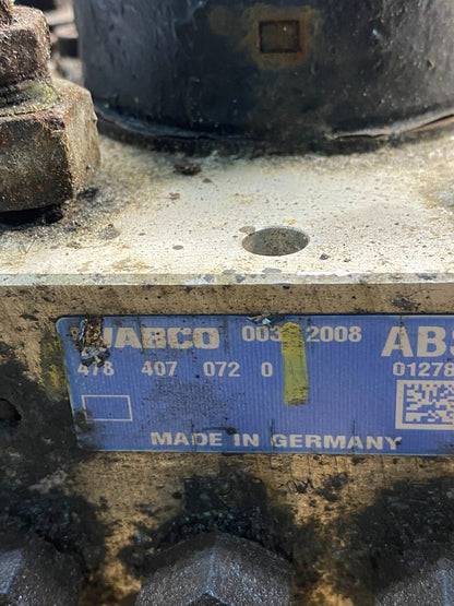 Wabco ABS Hydraulic ABS Pump With Module P/N 4784070720 ab7323 DG6