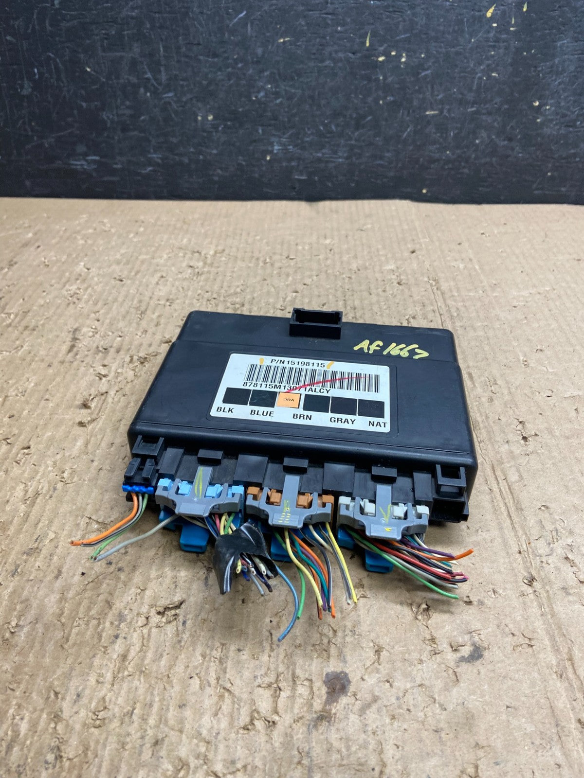 2003-2006 Silverado Suburban Tahoe Body Control BCM Module AF1662 DG4