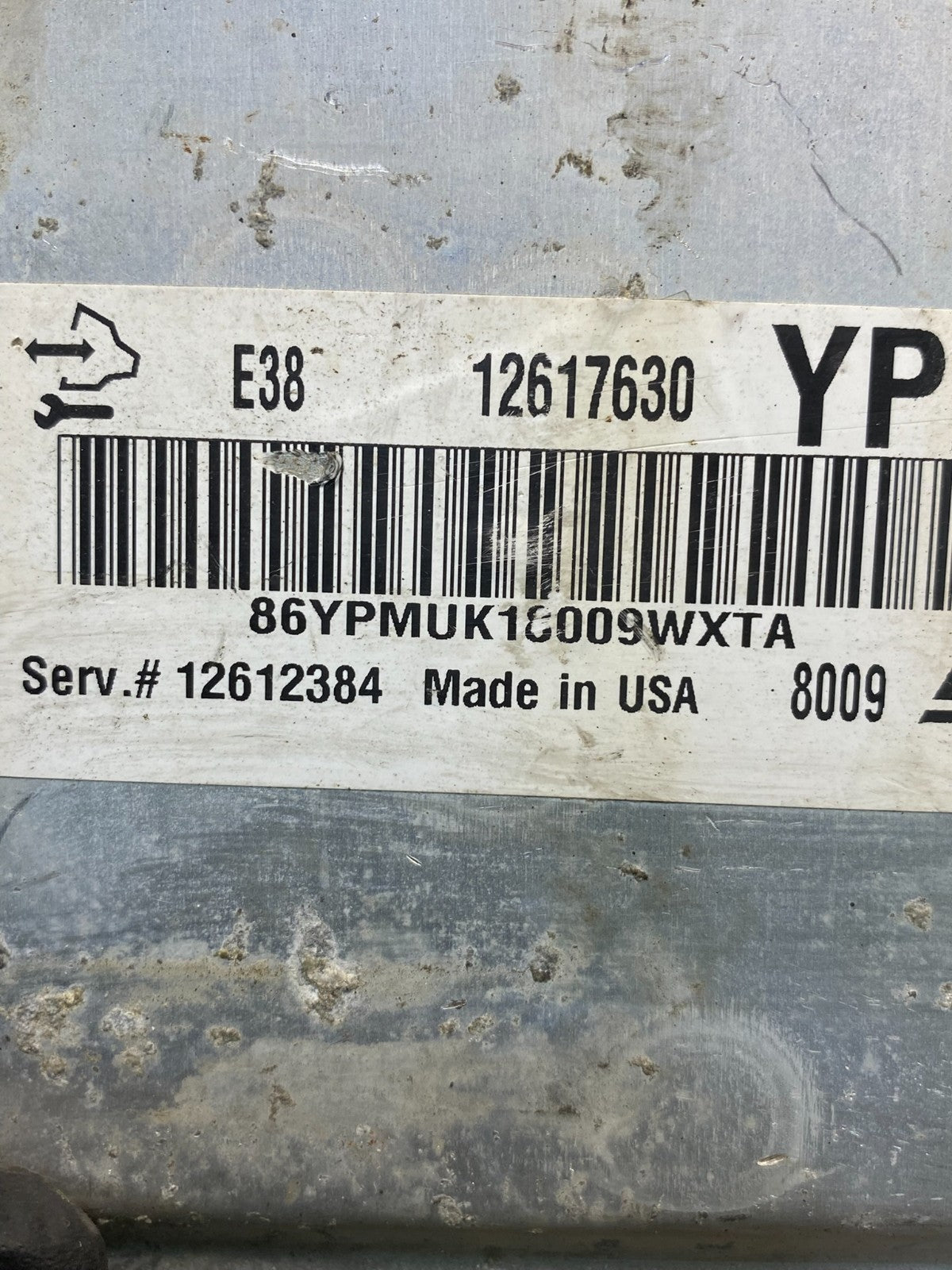 2008 Chevrolet Silverado 2500 5.3L Engine Control Module ECM ECU AE2128 DW2