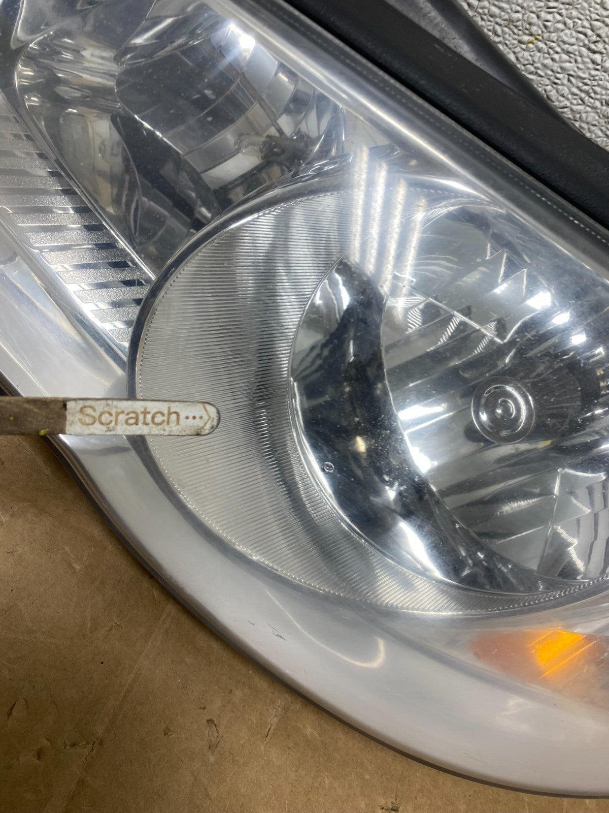 2007 2008 2009 2010 Hyundai Elantra Left+Right Side Headlights V6256 DW5