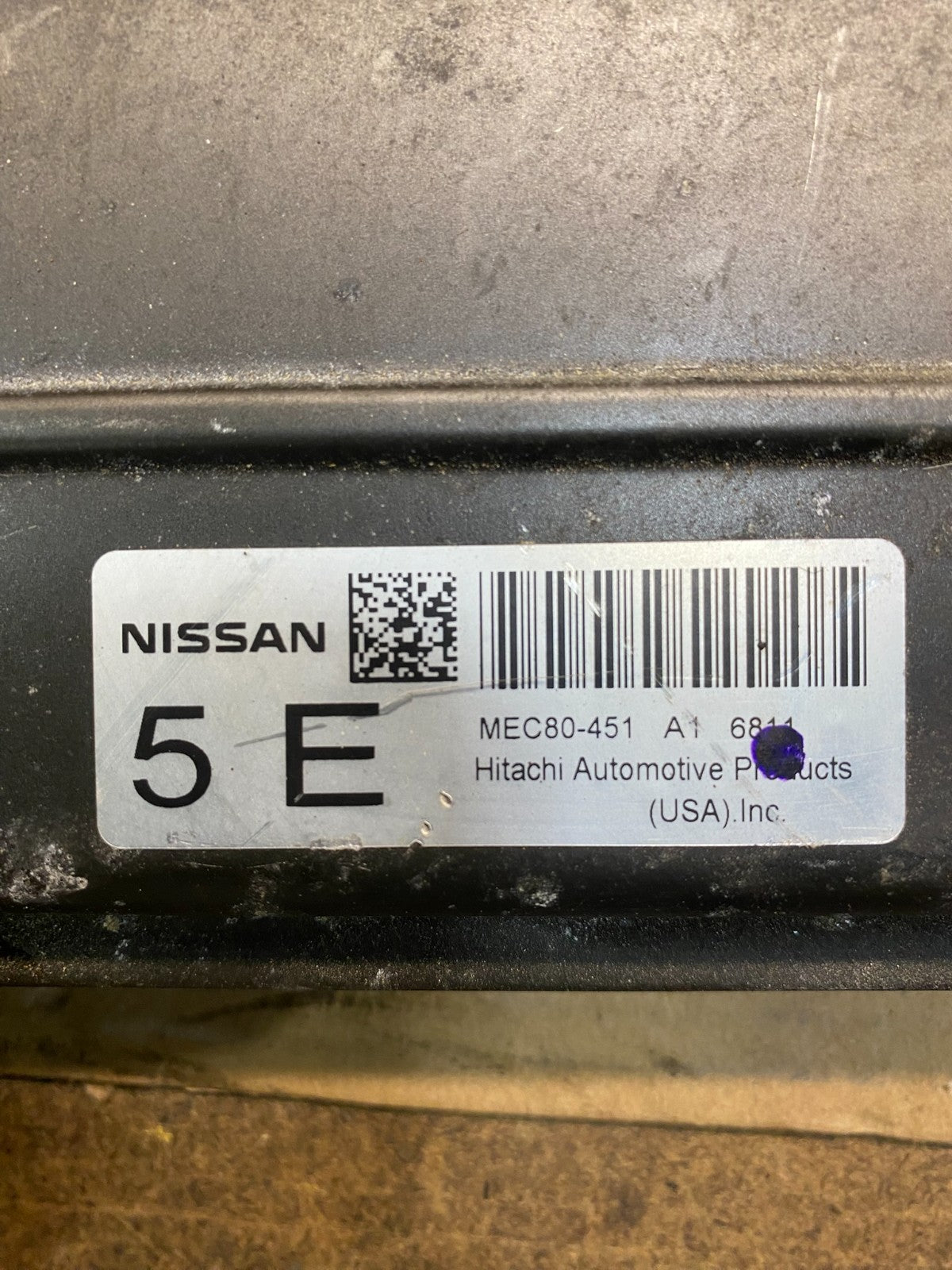 2006 Nissan Pathfinder 4.0L Ecm Ecu Computer Module MEC80-451 A1 ac4424 DG2