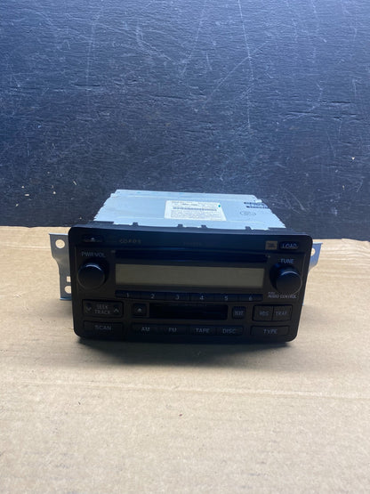 2003 to 2006 Toyota Tundra Sequoia AM/FM Radio CD Player ah4805 DG0