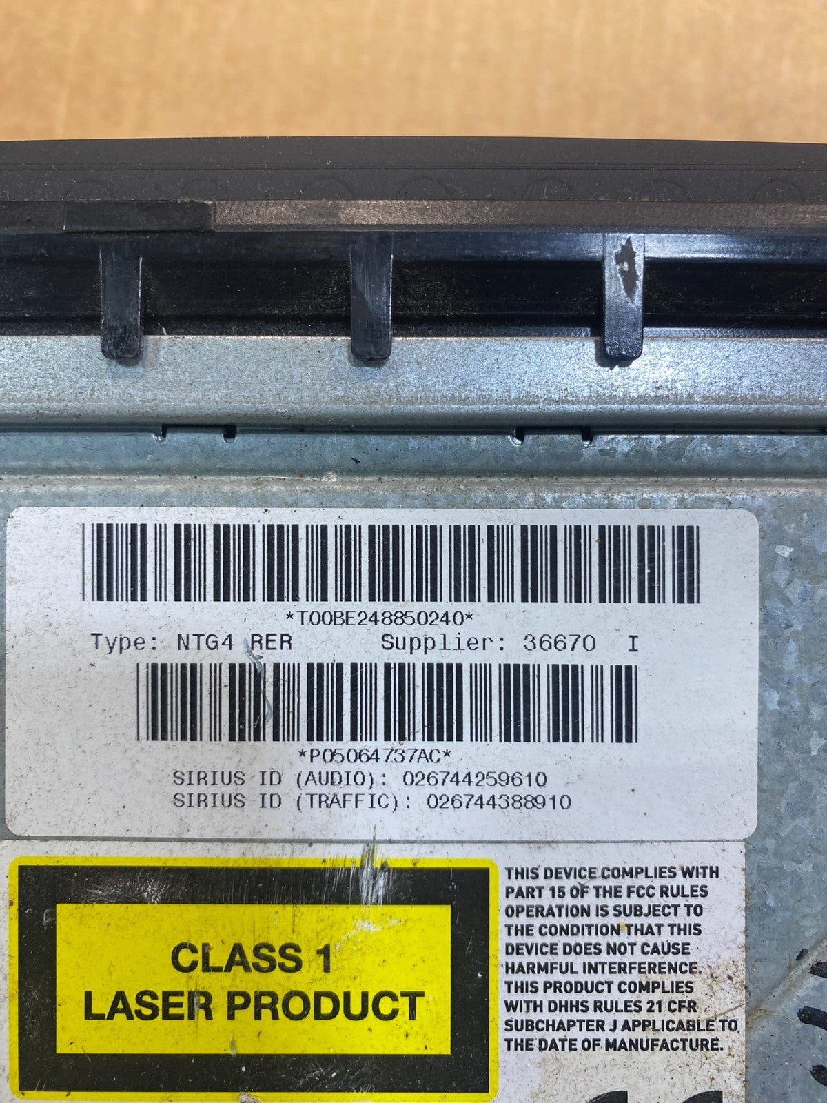 2007-2014 Chrysler Dodge Jeep Ram Radio CD MP3 AUX Receiver ac6867 DG5