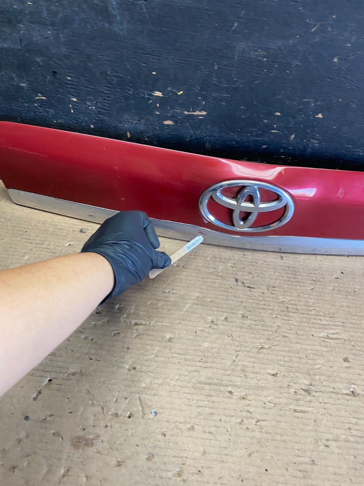 2008-2012 Toyota RAV4 Trunk Rear Tailgate Molding Panel S1555 DG4