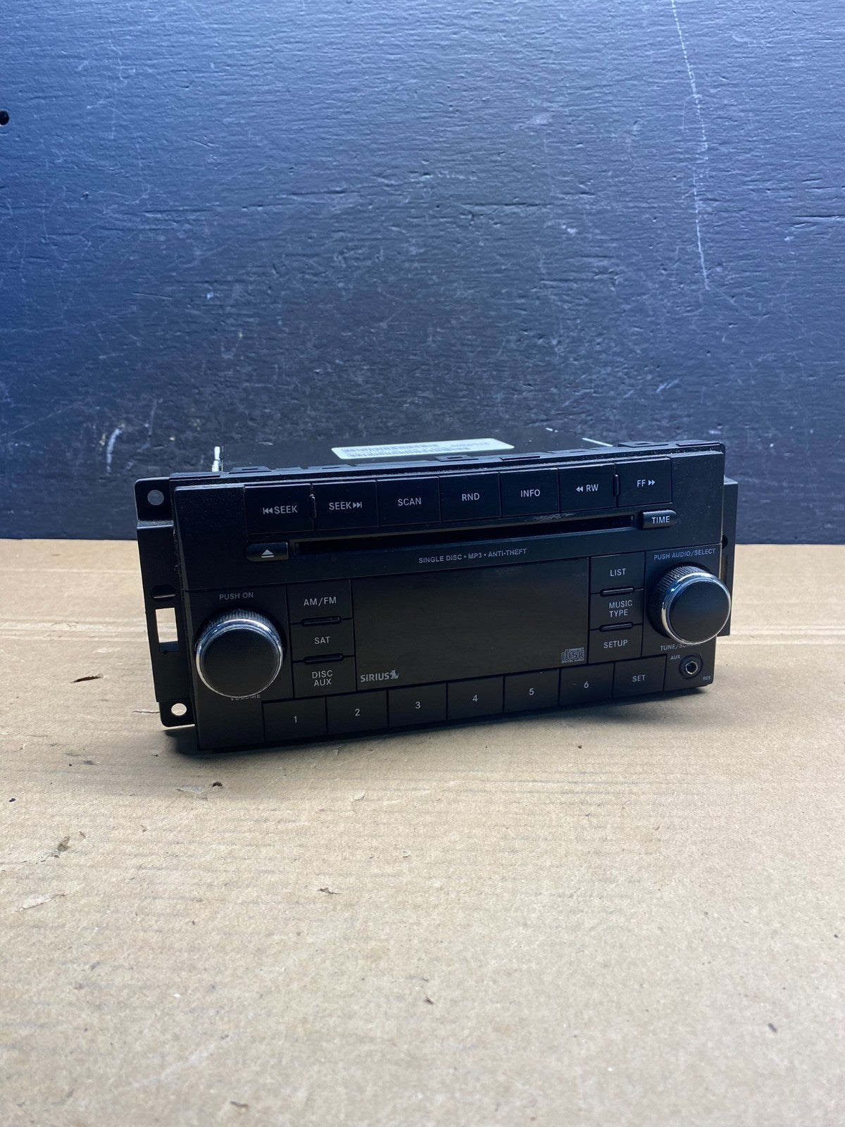2007-2012 Chrysler Dodge Jeep Ram Radio CD MP3 AUX Receiver AD4947 DG0