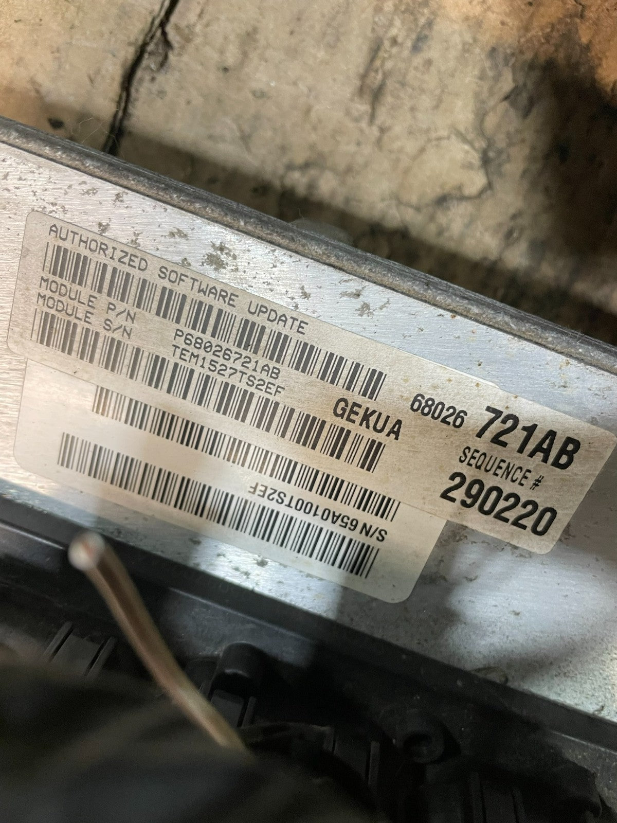 2007 Jeep Commander 4.7L Engine Computer ECU PCM OEM  v9157 DG3