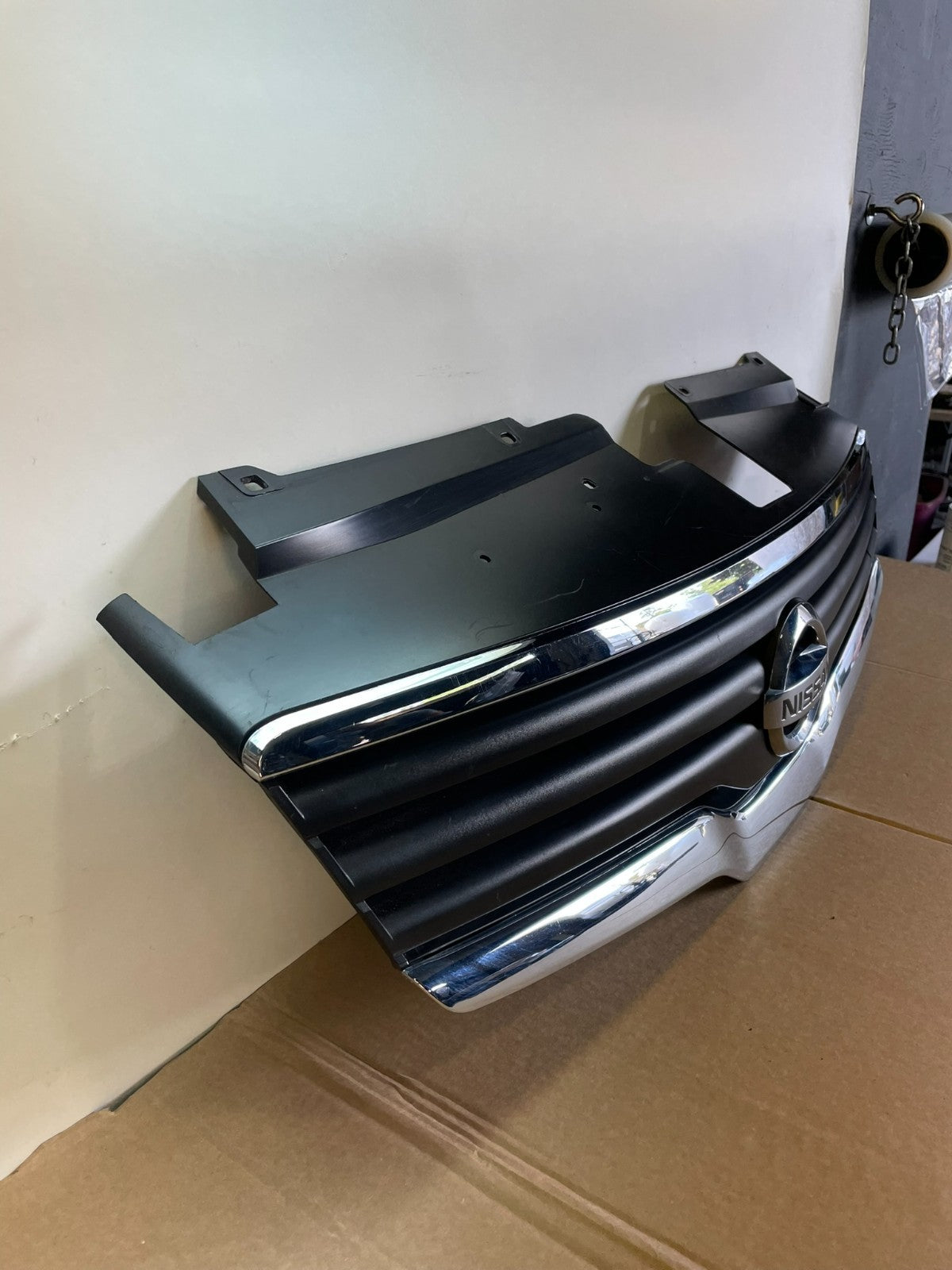 Sedan 2007 to 2009 Nissan Altima Front Upper Grill Grille Aftermarket AH6050 DG2