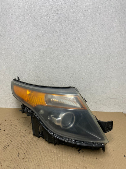2011 - 2015 Ford Explorer Police Right Passenger Halogen Headlight AF6039 DW0