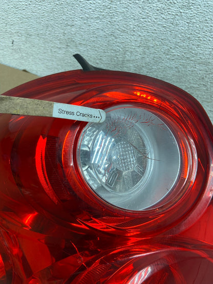 2010 to 2015 Chevrolet Equinox Left Driver Lh Side Tail Light AG5572 LK4