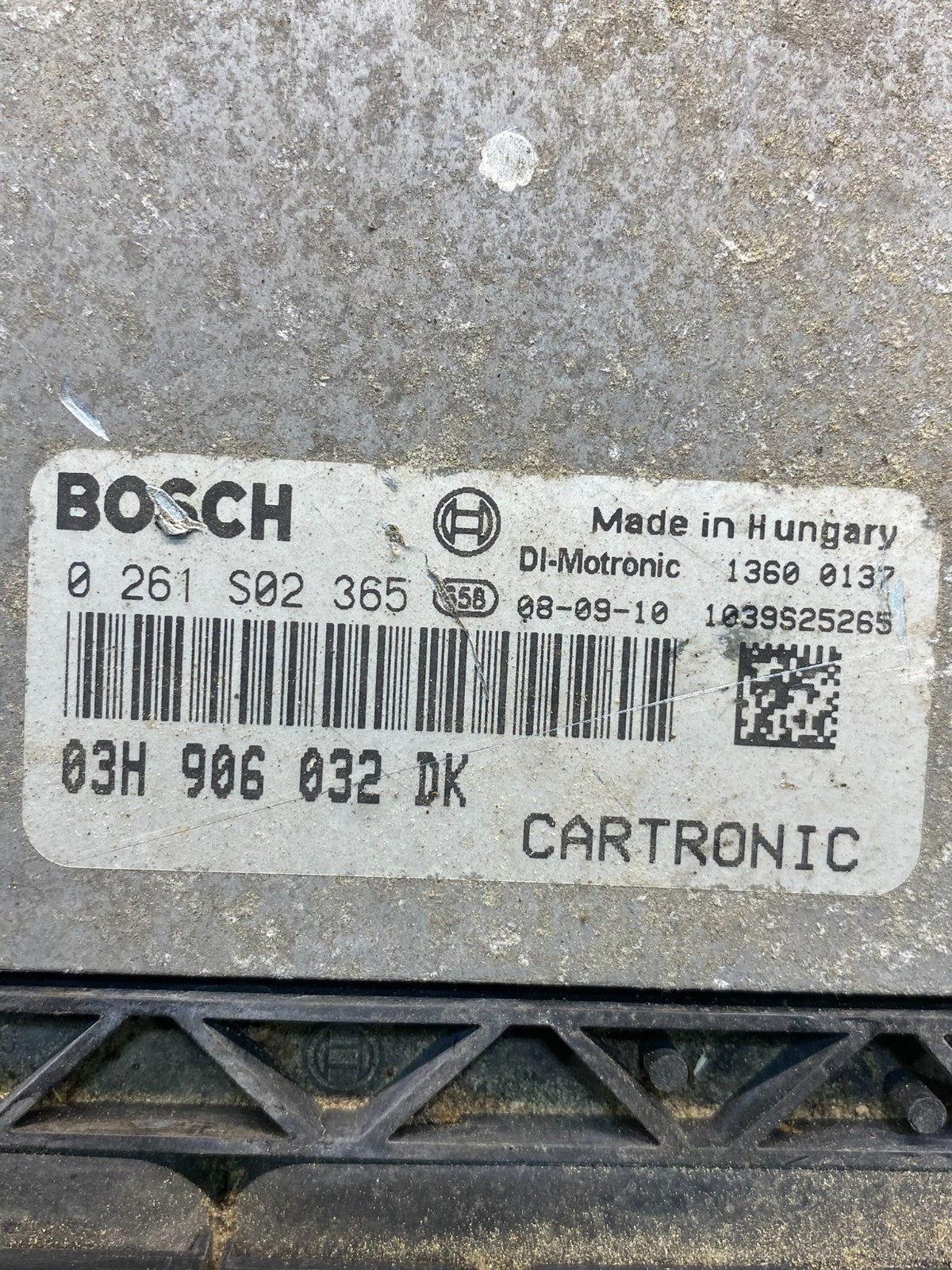 2008 2009 2010 Porsche Cayenne Engine Computer Module ECM ECU AD9971 DG2