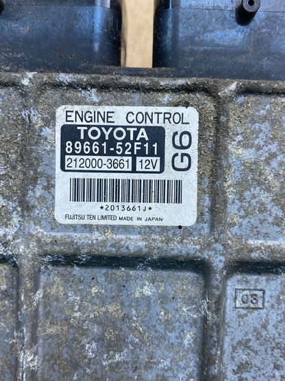 2006 2007 Toyota Yaris Electronic Engine Control Module ECU ECM AF6864 DG2
