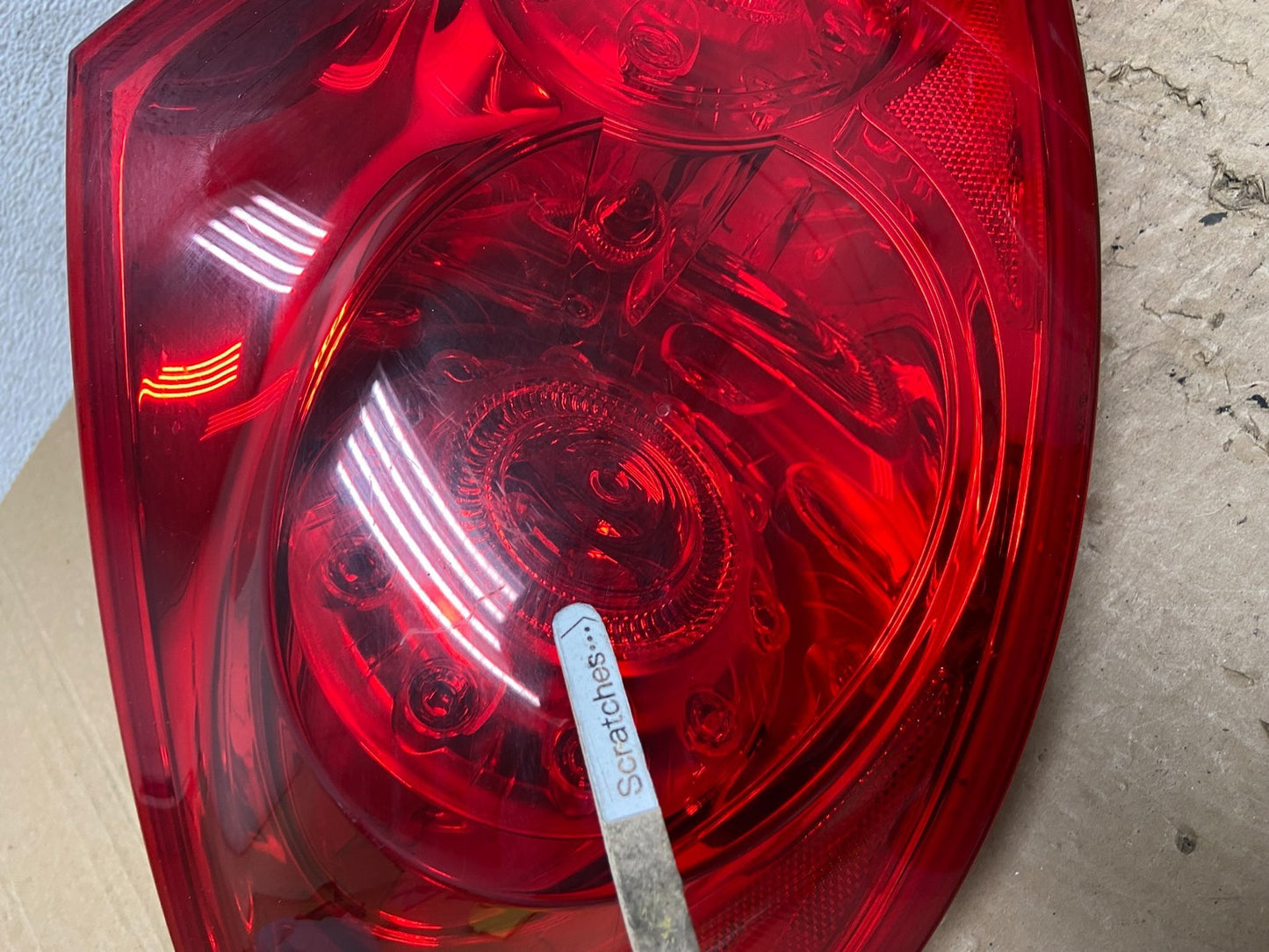 2007 to 2013 Infiniti G35 G37 Sedan Left Driver LH Side Tail Light AF8361 DW3
