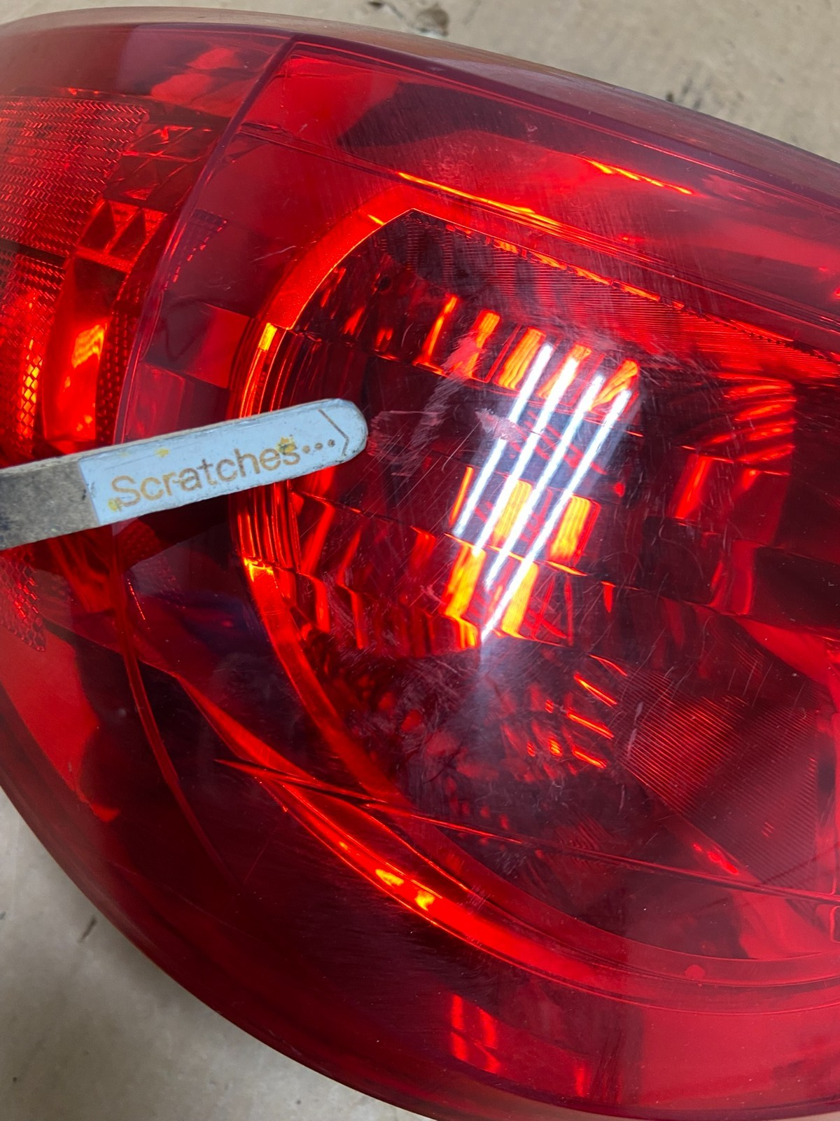 2009 2010 2011 2012 Chevrolet Traverse Left Driver LH Tail Light AI9272 LK3