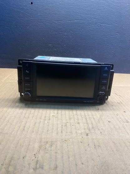 2011 Dodge Challenger AM FM CD DVD Radio w/o Satellite P05064676 AB74620