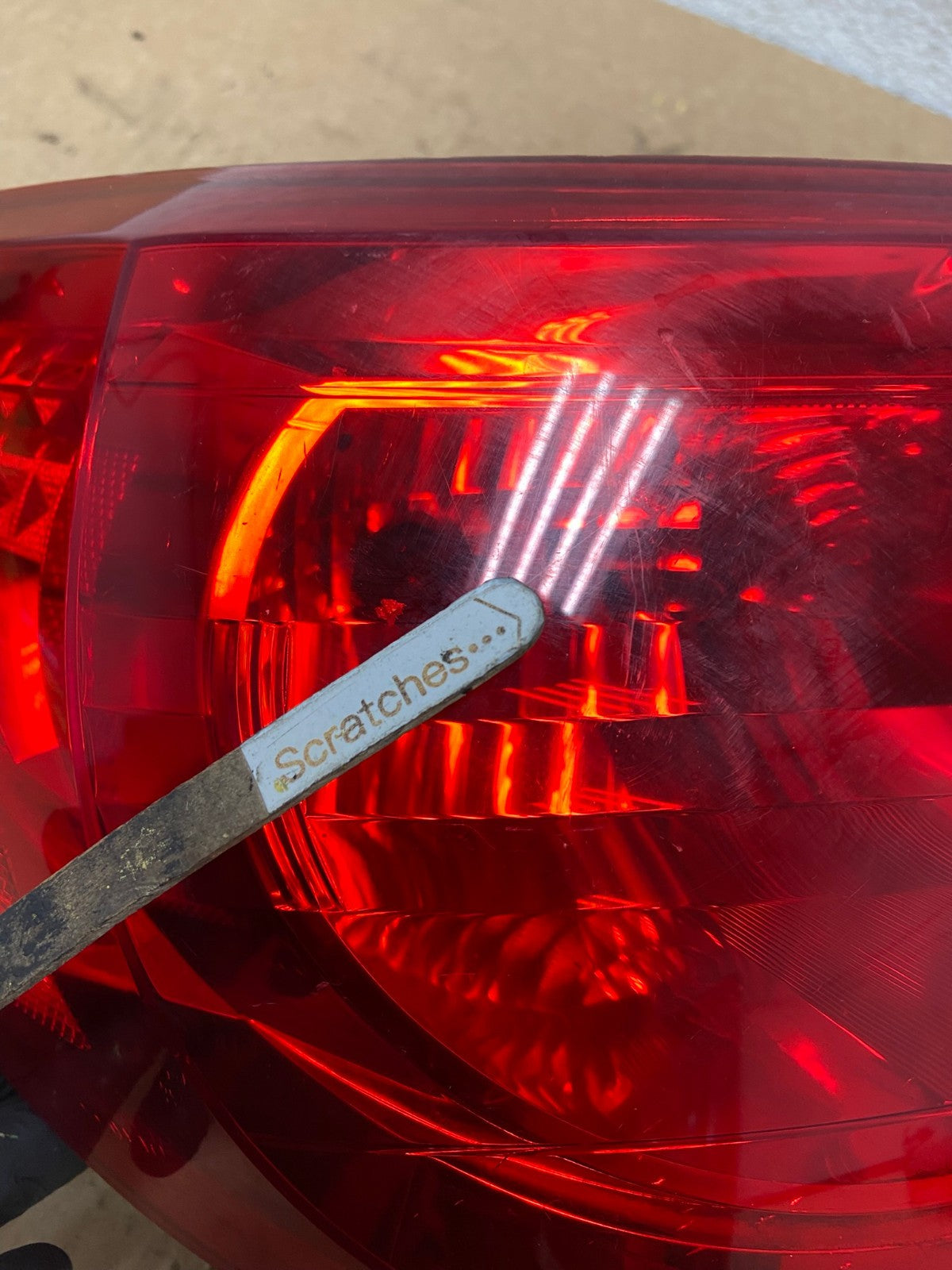 2009 2010 2011 2012 Chevrolet Traverse Left Driver LH Tail Light AI3572 LK3