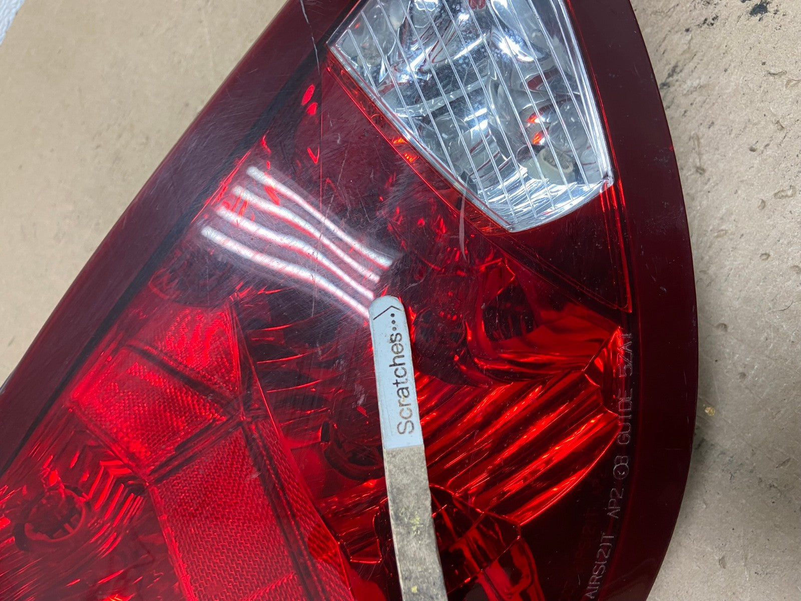 2003-2007 Saturn Ion Left Driver LH Side Tail Light Tail Light AF4794 LK3