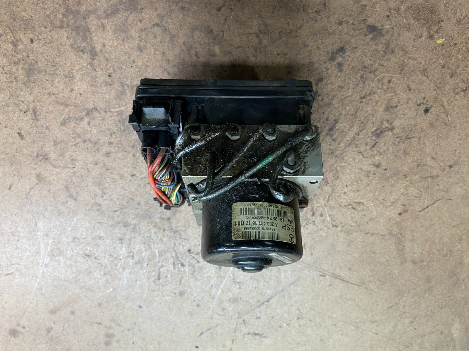 2006 - 2007 Mercedes C280  ABS Anti Lock Brake Pump Module a2035454732 J5614 DG1