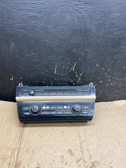2011-2015 BMW F10 535i 550i Heater Ac Climate Radio Stereo Control OEM x6326 DG0