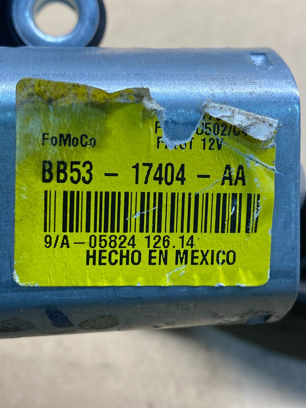 2011 to 2019 Ford Explorer Rear Windshield Wiper Motor ad3526 DG6