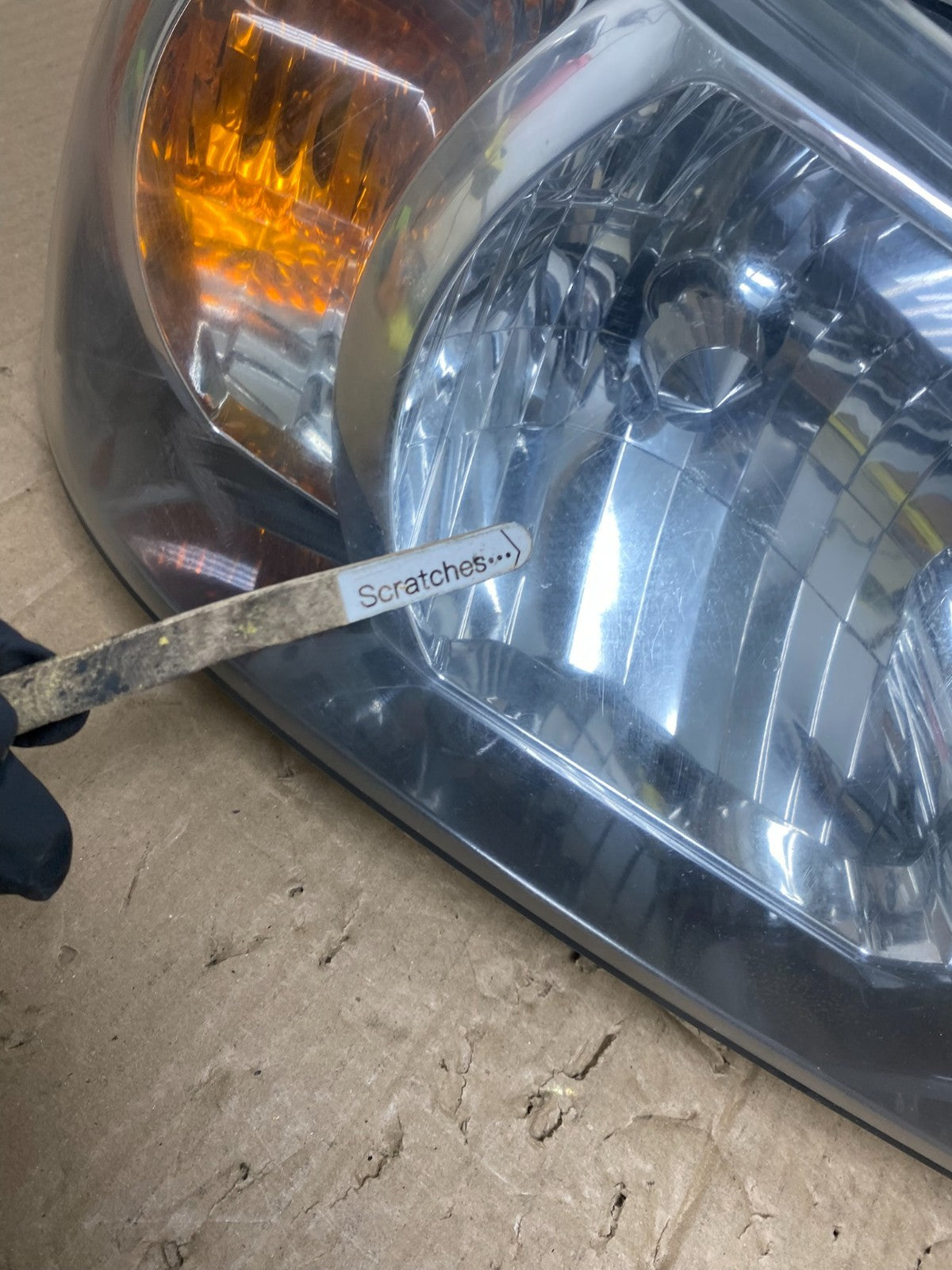 2004 2005 2006 Toyota Highlander Headlights Left+Right Side AE9044 DW3